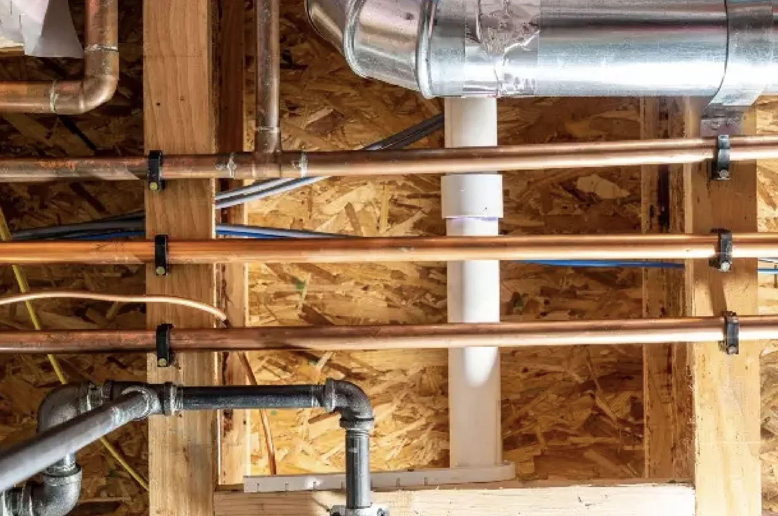Emergency plumbing pipes and drain lines